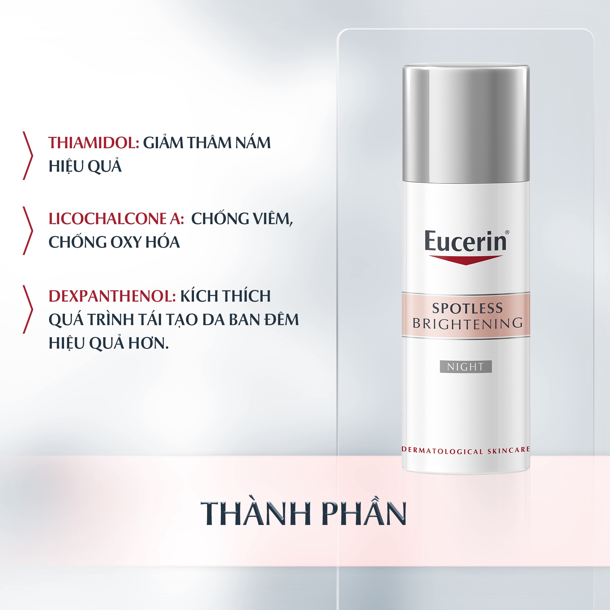 Kem Dưỡng Eucerin Spotless Brightening Night 50ml