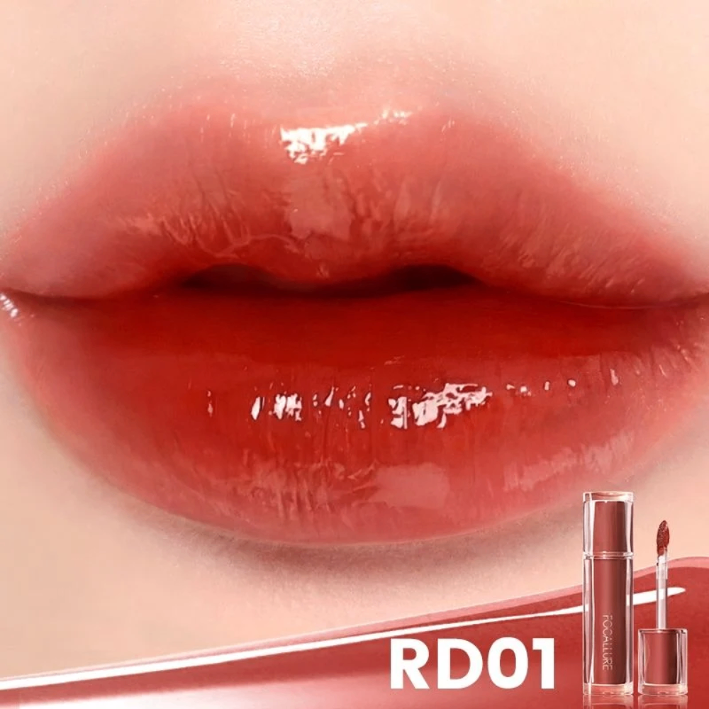 Son bóng Focallure Juicy Hydrating Lip Tint FA-L10 dưỡng ẩm không dính cốc