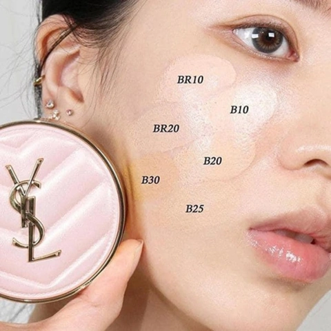 Phấn Nước YSL Touche Eclat Glow-Pact Cushion Foundation Gradient Rose #B10