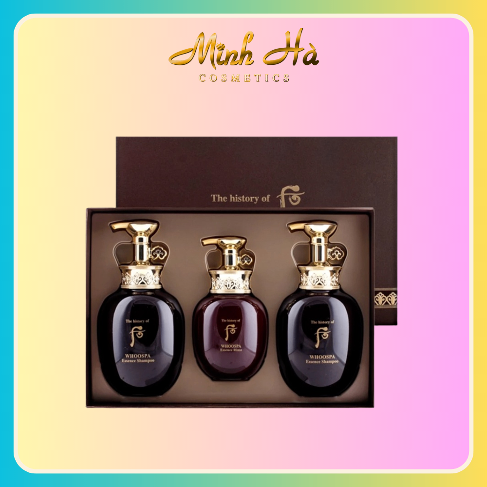 Set dầu gội The History of Whoo WHOOSPA Hair 3pcs Special Set