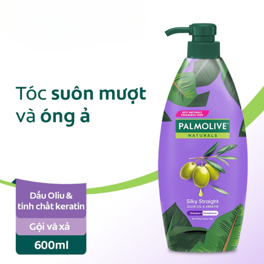 Dầu Gội Palmolive 180ml/600ml tóc thơm lâu cả ngày dài