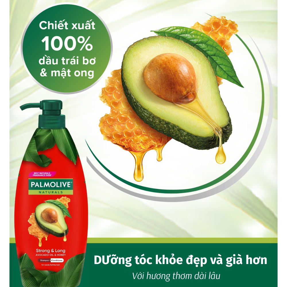 Dầu Gội Palmolive 180ml/600ml tóc thơm lâu cả ngày dài