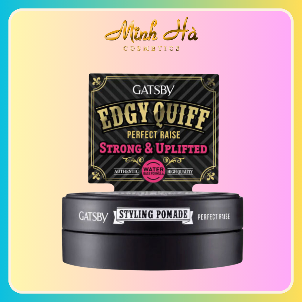 Sáp vuốt tóc Gatsby Styling Pomade Perfect Raise 75g (Đen)