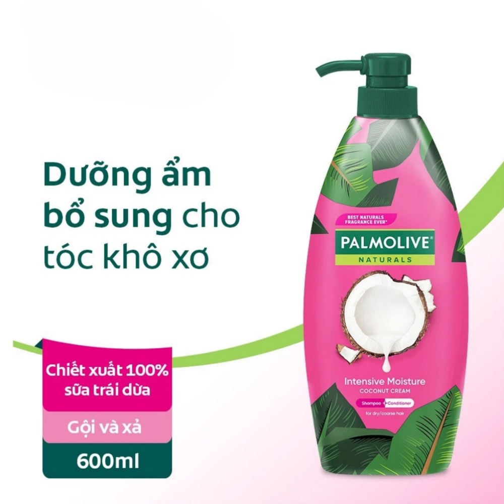 Dầu Gội Palmolive 180ml/600ml tóc thơm lâu cả ngày dài