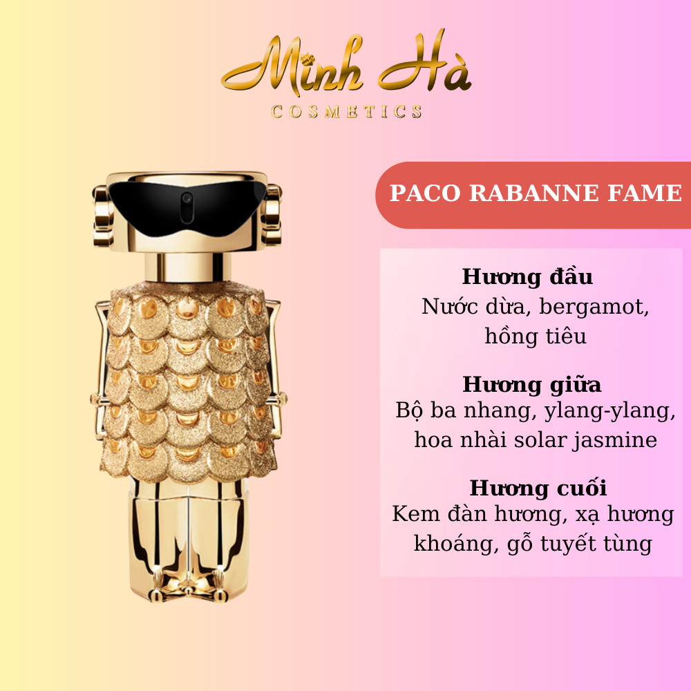 Chiết 10ml nước hoa Paco Rabanne Fame Intense 80ml