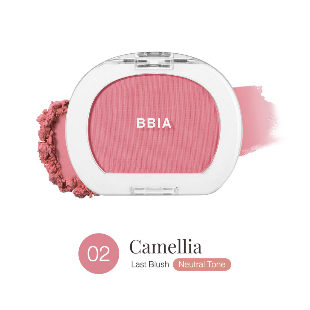 Phấn má hồng Bbia Last Blush 4g tô điểm gò má tươi tắn bền màu