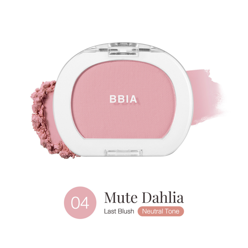 Phấn má hồng Bbia Last Blush 4g tô điểm gò má tươi tắn bền màu