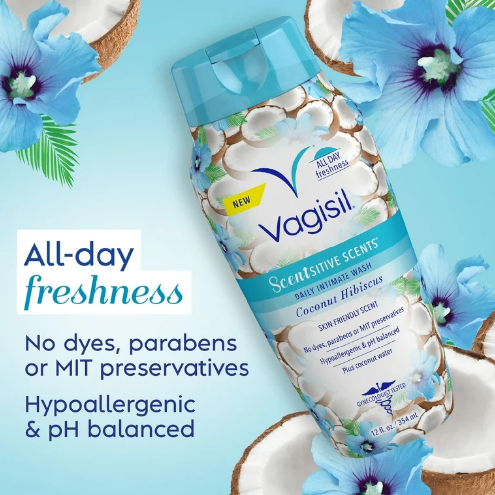 Dung dịch vệ sinh Vagisil Intimate Wash 240ml làm sạch và cân bằng pH mỗi ngày