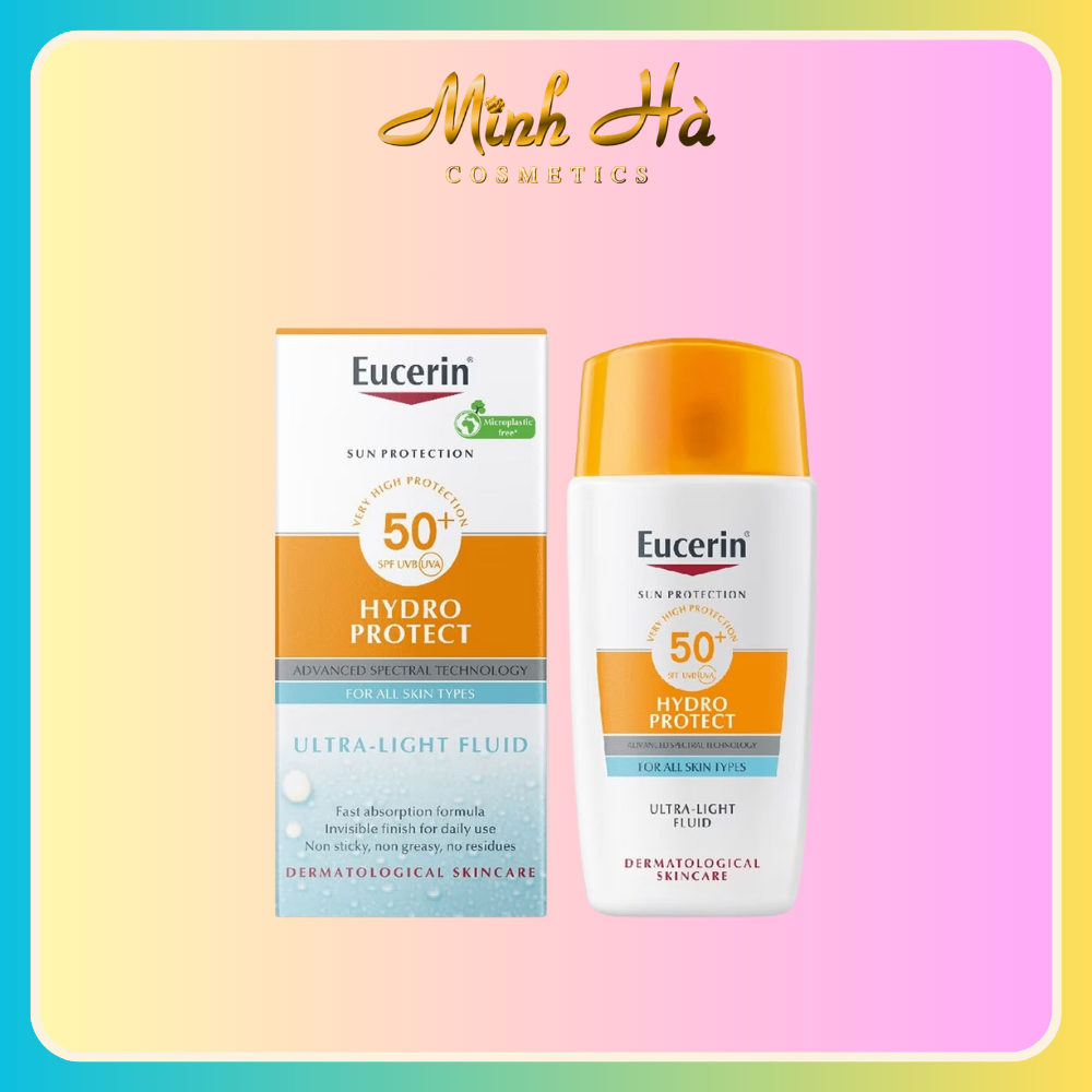Kem chống nắng Eucerin Hydro Protect Ultra Light Fluid SPF 50+ 50ml