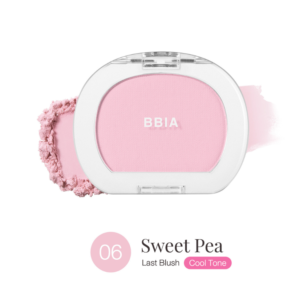 Phấn má hồng Bbia Last Blush 4g tô điểm gò má tươi tắn bền màu