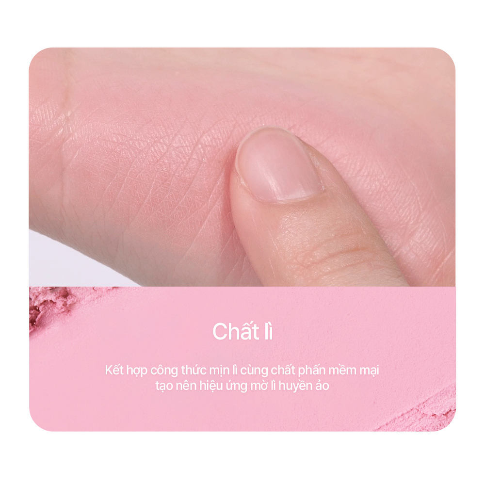 Phấn má hồng Bbia Last Blush 4g tô điểm gò má tươi tắn bền màu
