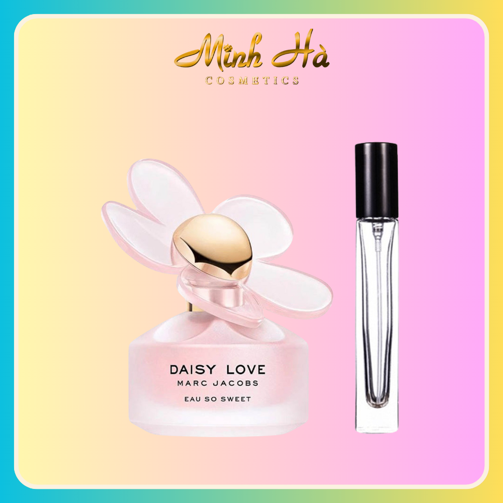 Chiết 10ml nước hoa Marc Jacobs Daisy Love Eau So Sweet EDT 100ml hương ngọt ngào nữ tính