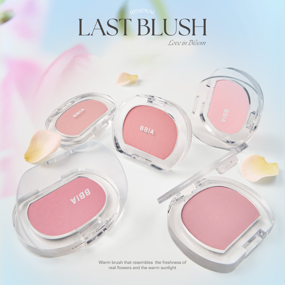 Phấn má hồng Bbia Last Blush 4g tô điểm gò má tươi tắn bền màu