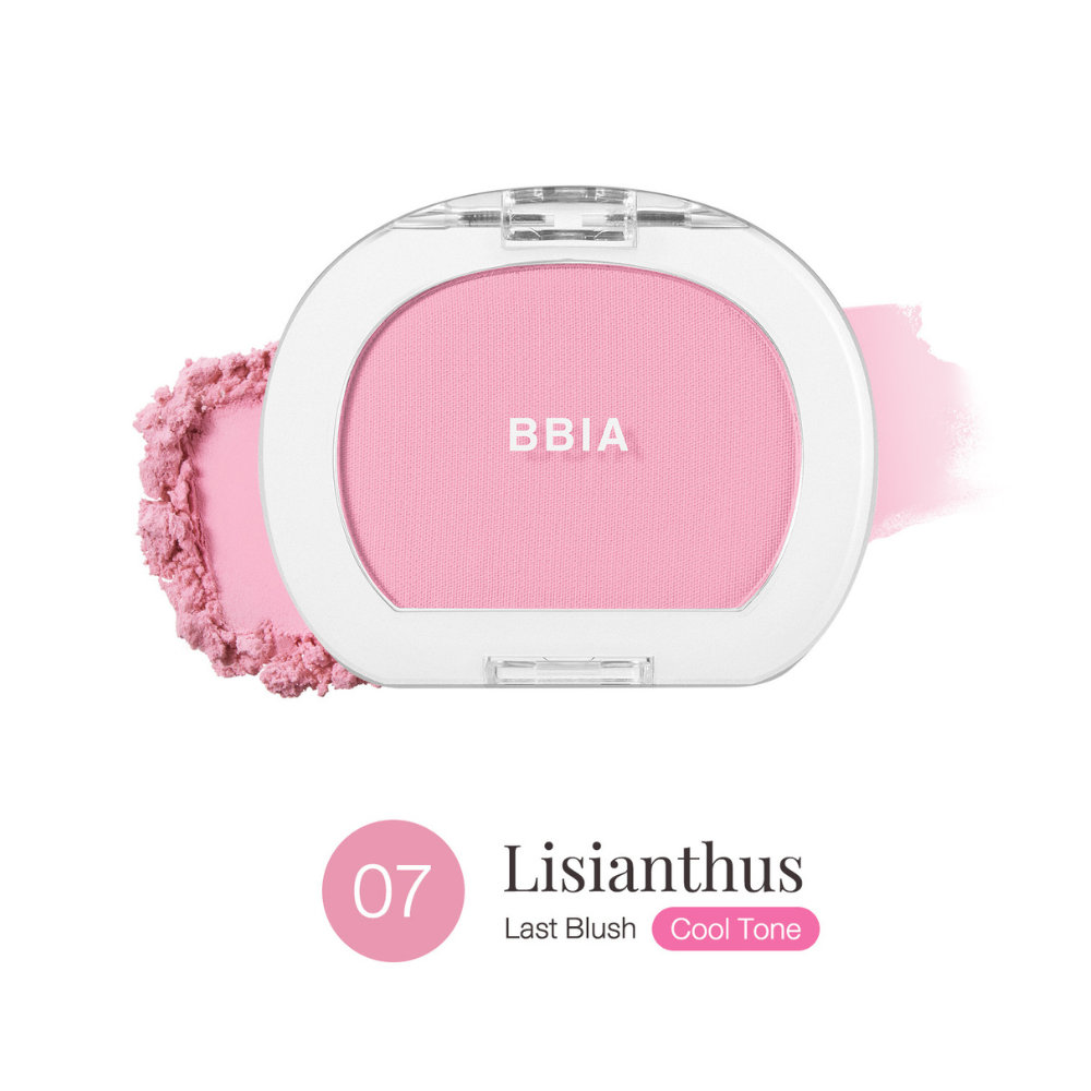 Phấn má hồng Bbia Last Blush 4g tô điểm gò má tươi tắn bền màu