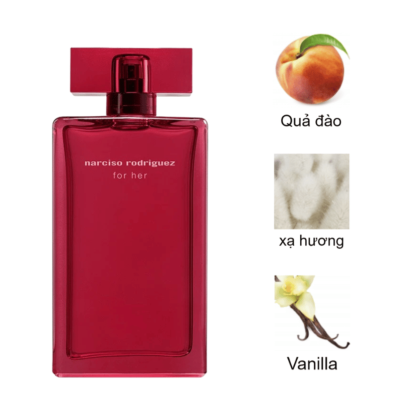 Chiết 10ml nước hoa Narciso Rodriguez for her Intense EDP 100ml phong cách gợi cảm thanh lịch và đầy cuốn hút