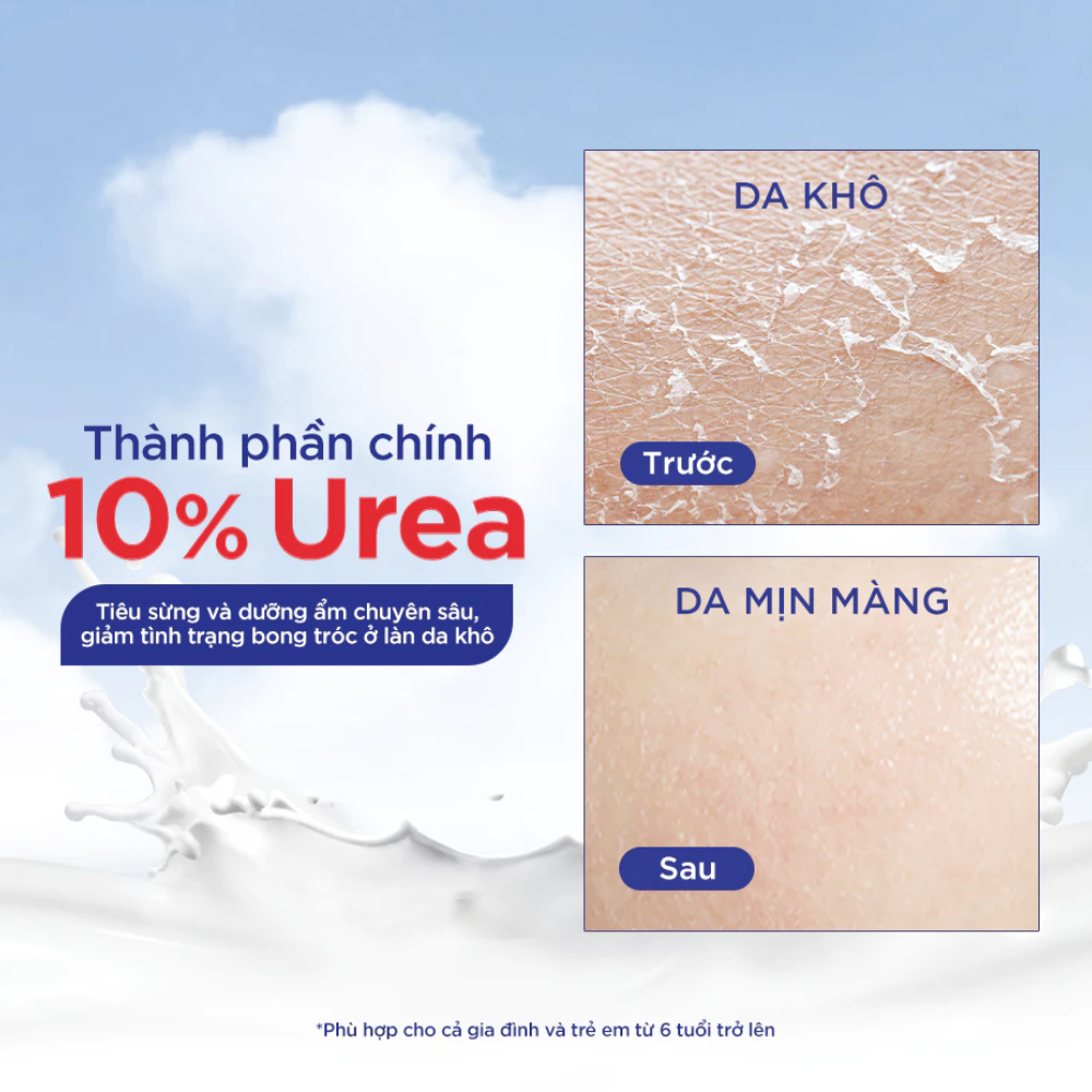 Kem dưỡng thể Instituto Espanol Urea Crema Reparadora Skin Repair Cream 30ml/400ml dưỡng ẩm sâu phục hồi và làm mềm da nứt nẻ