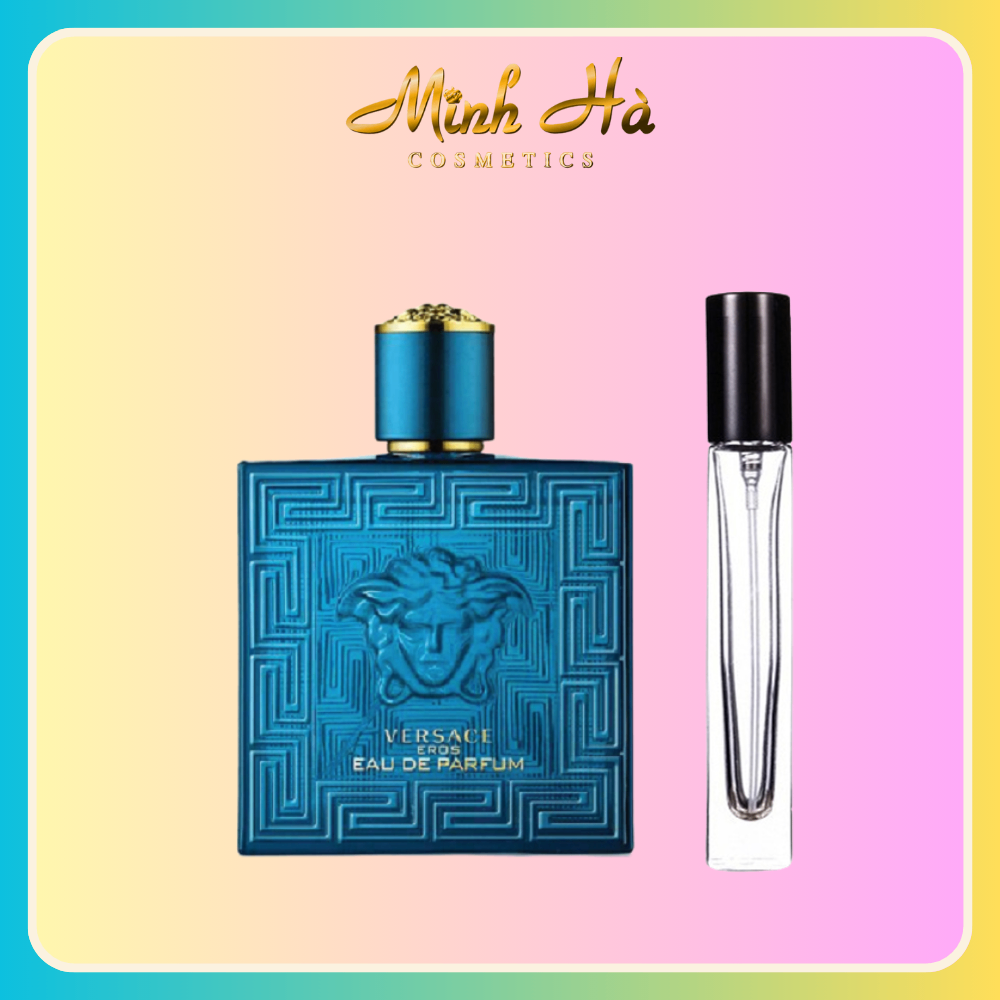 Chiết 10ml nước hoa Versace Eros xanh EDP 100ml phong cách mạnh mẽ gợi cảm và cuốn hút