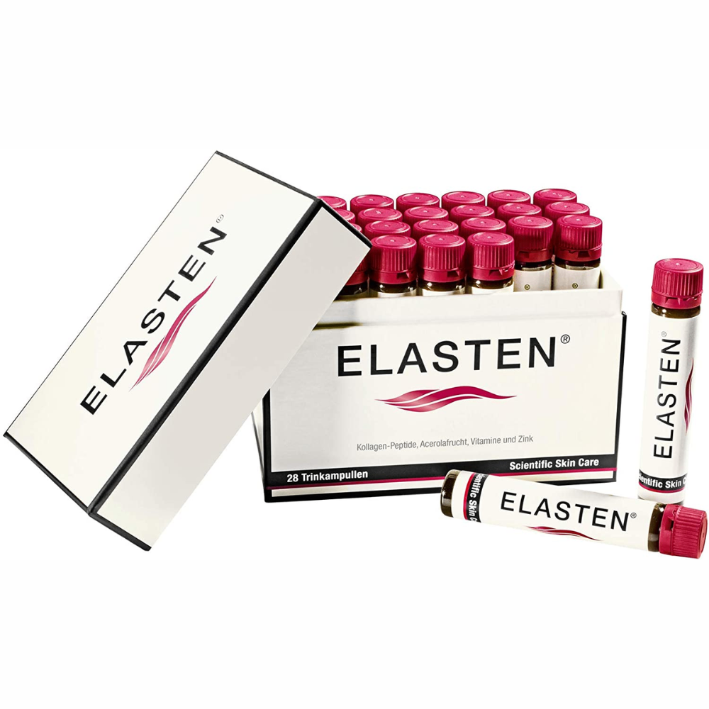 (Tách lẻ) 1 ống nước uống Collagen Elasten hộp 28 ống 700ml làm chậm quá trình lão hóa