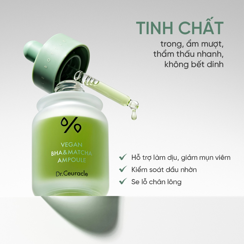 Tinh chất Dr.Ceuracle Vegan 30ml phục hồi và cải thiện làn da