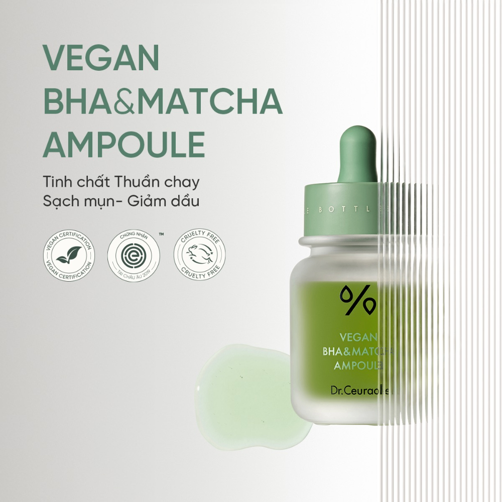 Tinh chất Dr.Ceuracle Vegan 30ml phục hồi và cải thiện làn da
