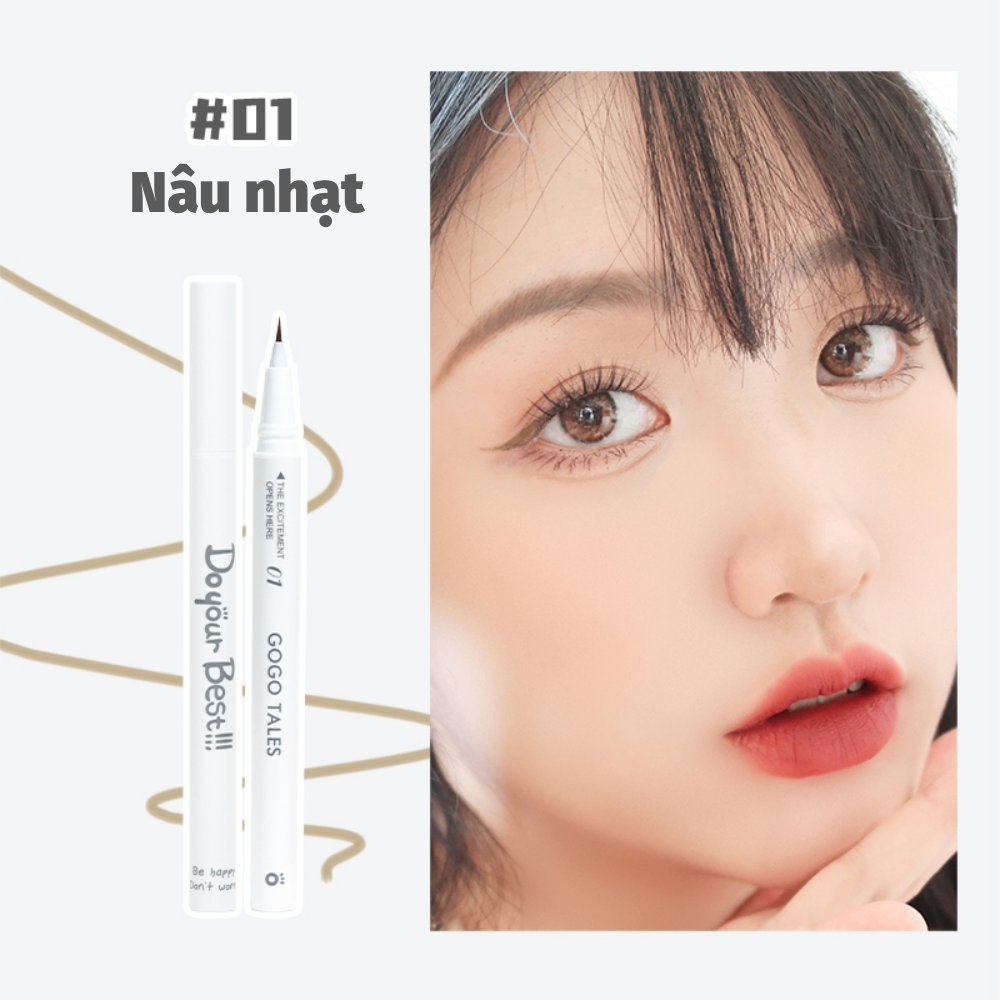 Bút kẻ bọng mắt Gogo Tales Spirit Eye Three Dimensional GT309 hiệu ứng bọng mắt tự nhiên giúp mắt to tròn