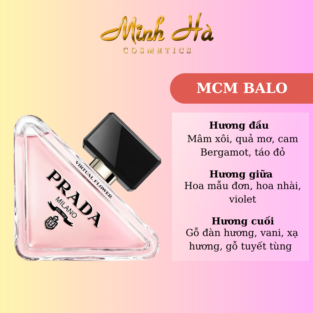 Chiết 10ml nước hoa Prada Paradoxe Virtual Flower EDP 90ml phong cách nữ tính mềm mại thời thượng