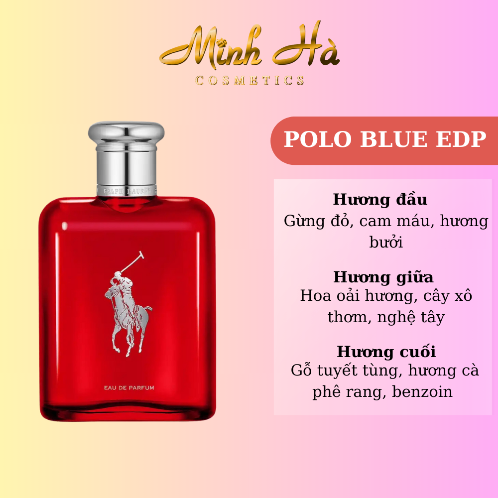Fullsize Nước Hoa Polo Red EDP đỏ 125ml