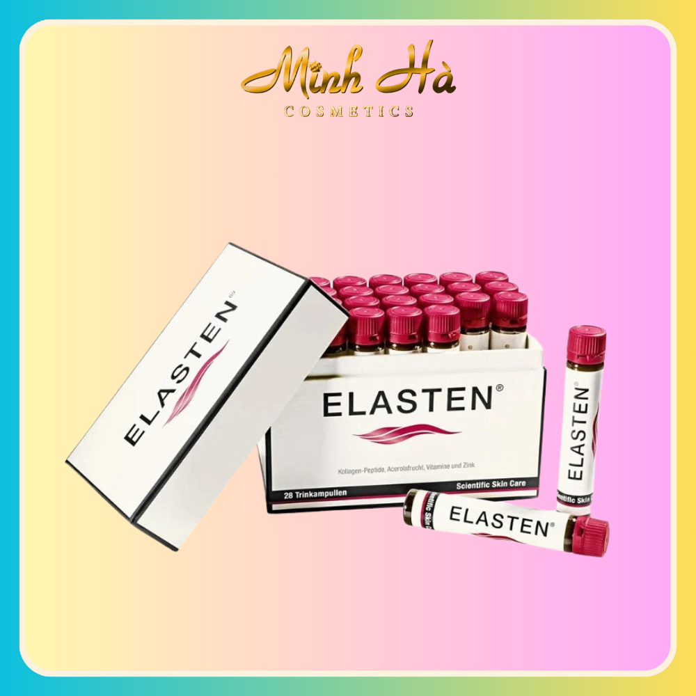(Tách lẻ) 1 ống nước uống Collagen Elasten hộp 28 ống 700ml làm chậm quá trình lão hóa