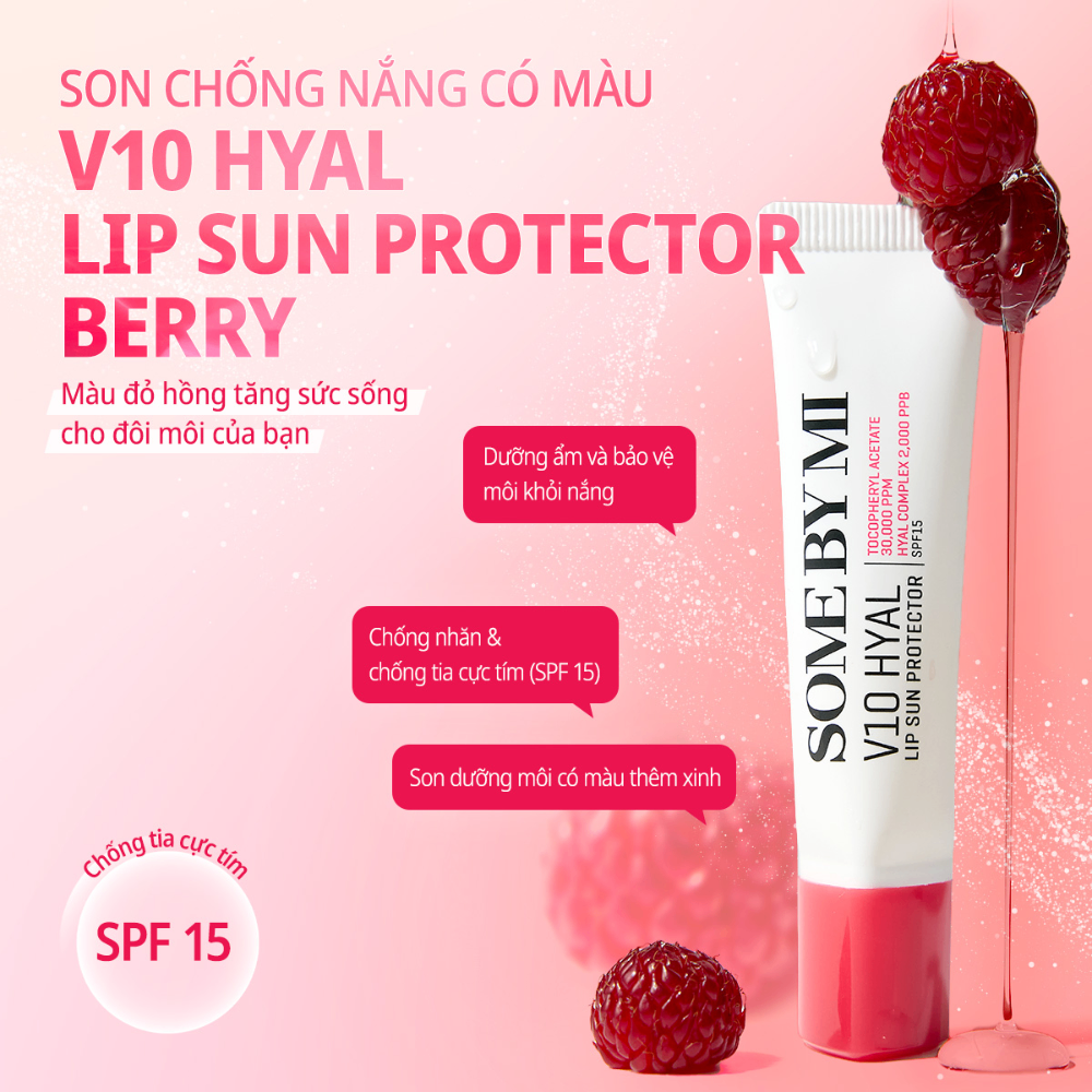 Son dưỡng Some By Mi V10 Hyal Lip Sun Protector SPF15 7ml