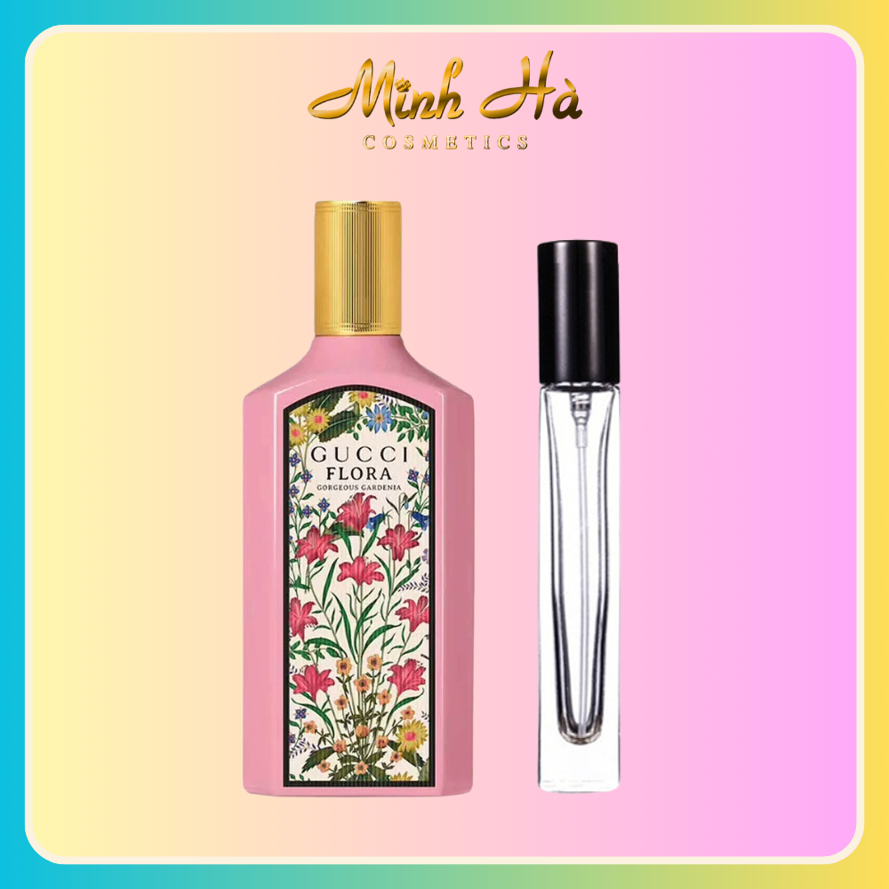 Chiết 10ml nước hoa Gucci Flora Gorgeous Gardenia EDP 100ml phong cách ngọt ngào nữ tính và tươi sáng