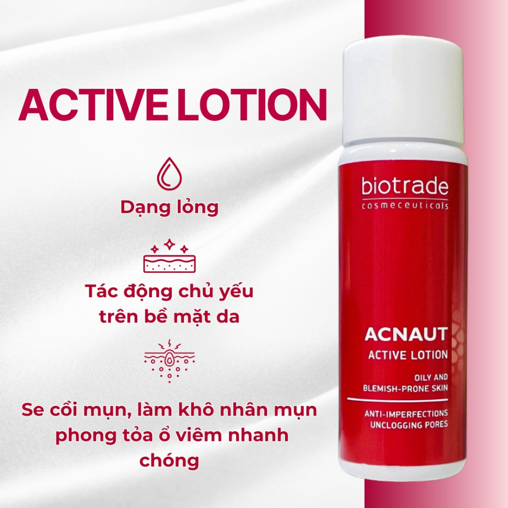 Chấm mụn Biotrade Acnaut Active Lotion 15ml