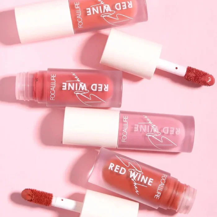 Má hồng dạng kem Focallure Hangover Red Wine Blusher FA89 ửng hồng tự nhiên bám màu tốt