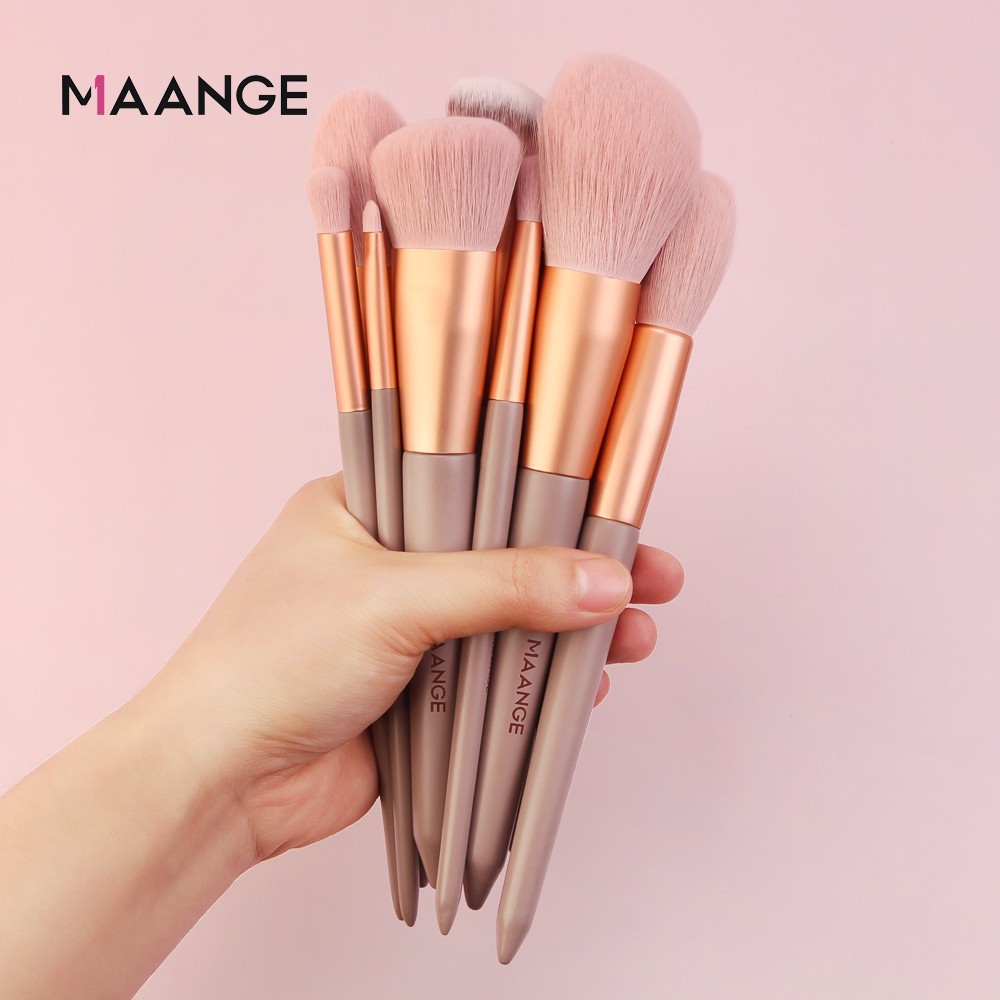 Bộ cọ MAANGE lông cọ siêu mềm trang điểm cá nhân và chuyên nghiệp
