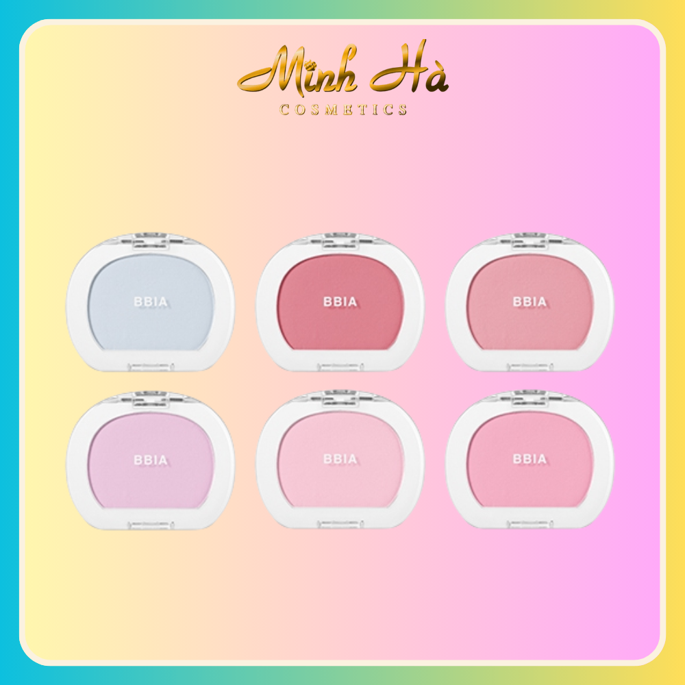 Phấn má hồng Bbia Last Blush 4g tô điểm gò má tươi tắn bền màu