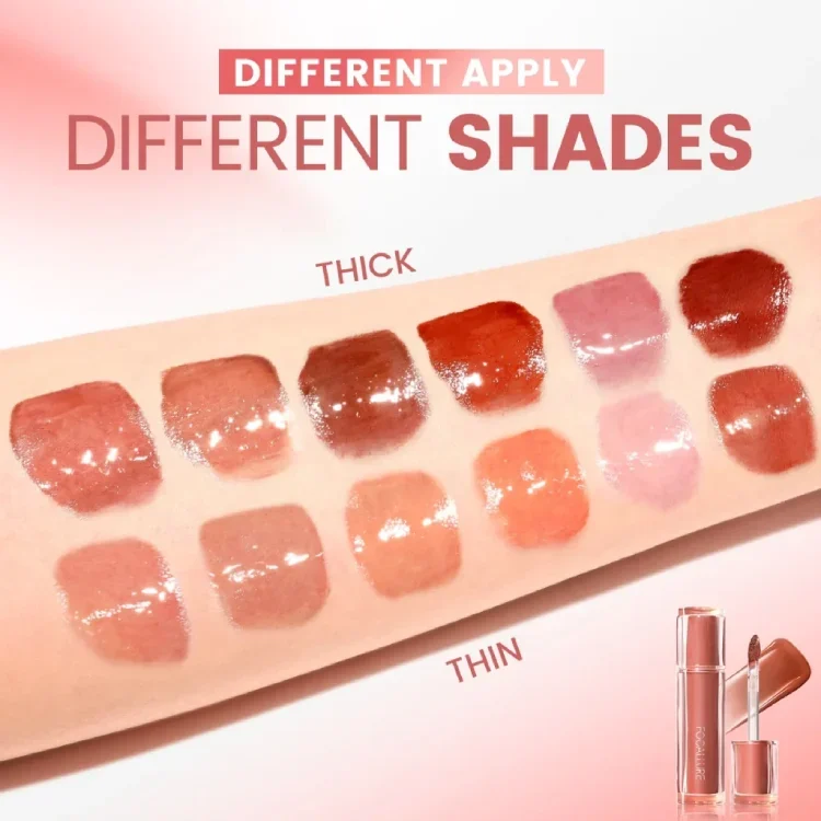 Son bóng Focallure Juicy Hydrating Lip Tint FA-L10 dưỡng ẩm không dính cốc