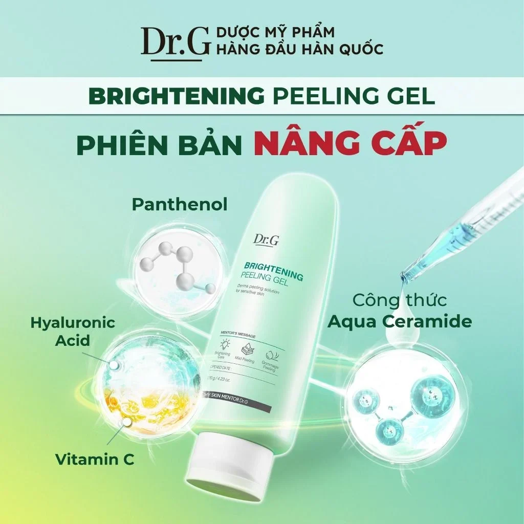 Tẩy da chết Dr.G Brightening Peeling Gel 10g