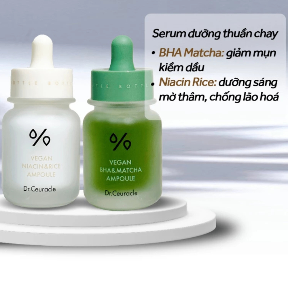 Tinh chất Dr.Ceuracle Vegan 30ml phục hồi và cải thiện làn da