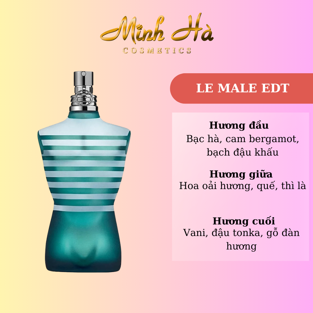 Chiết 10ml nước hoa Jean Paul Gaultier Le Male EDT 125ml phong cách nam tính quyến rũ cổ điển