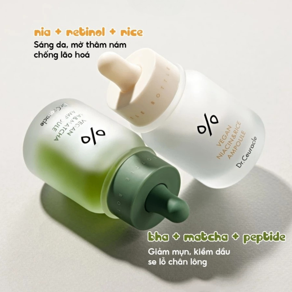 Tinh chất Dr.Ceuracle Vegan 30ml phục hồi và cải thiện làn da