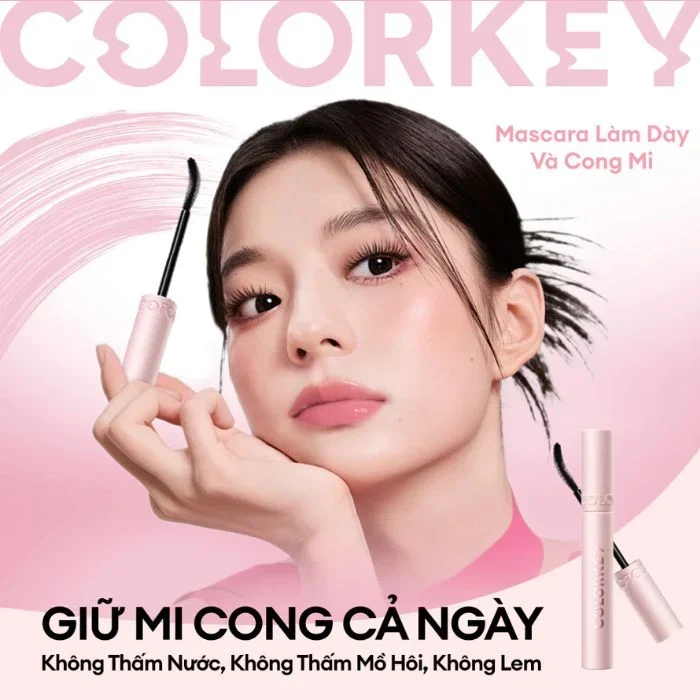 Mascara Colorkey Volumizing & Curling 6g