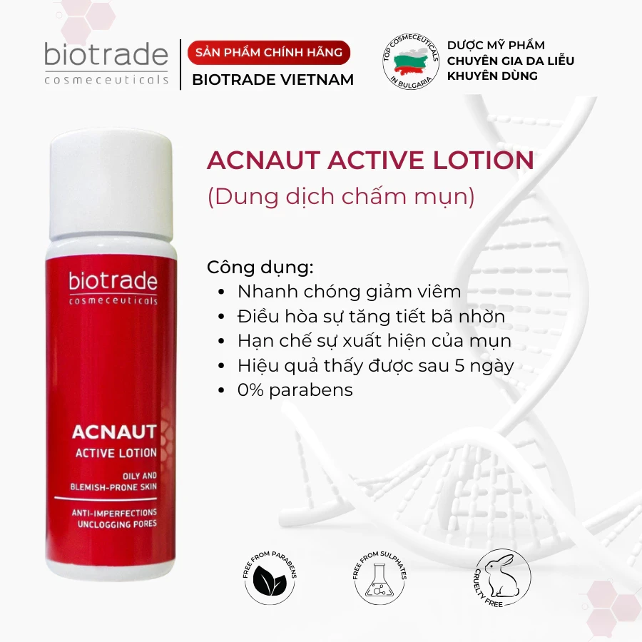 Chấm mụn Biotrade Acnaut Active Lotion 15ml