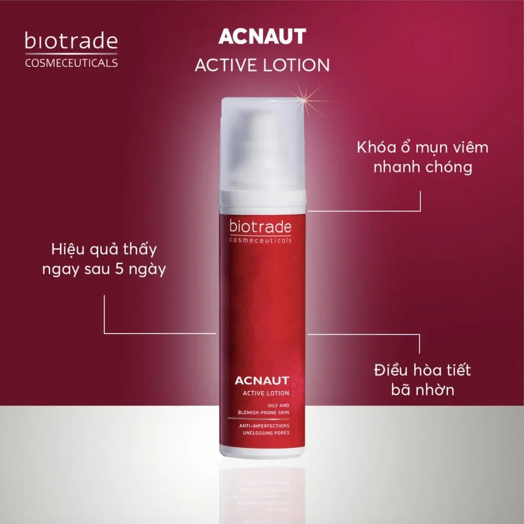 Chấm mụn Biotrade Acnaut Active Lotion 15ml