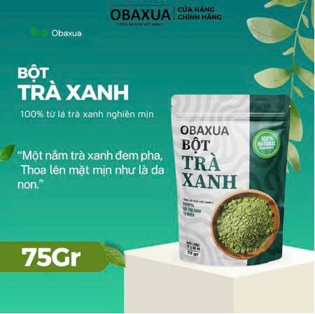 Bột đắp mặt nạ thiên nhiên Obaxua 75/250/500g các loại