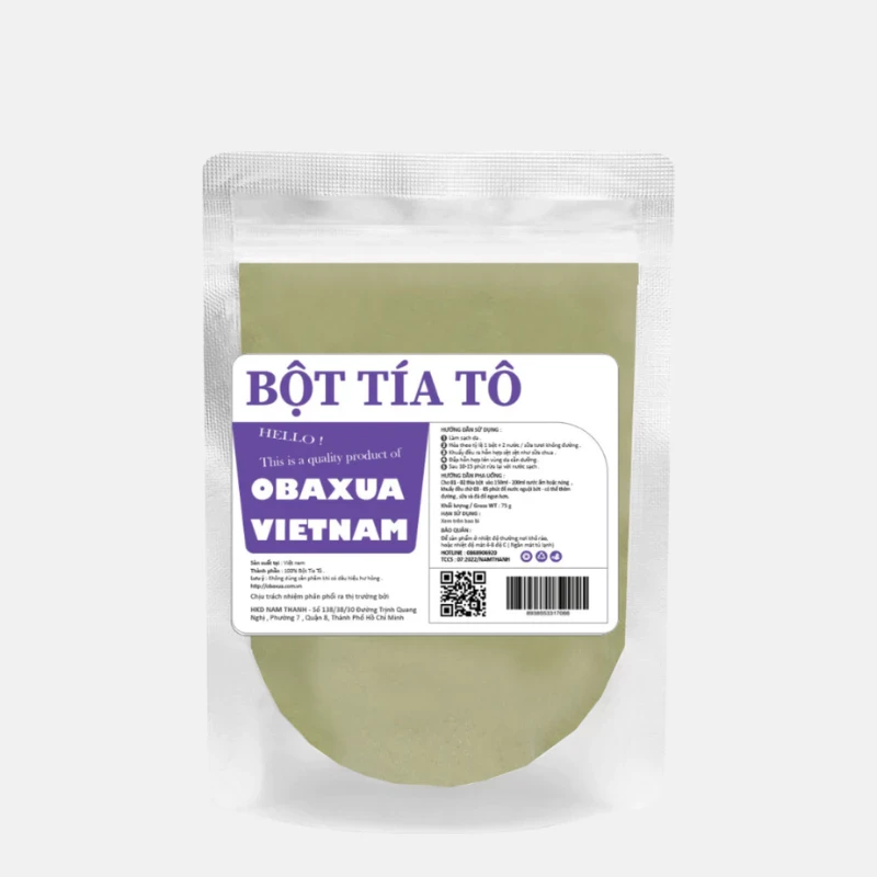 Bột đắp mặt nạ thiên nhiên Obaxua 75/250/500g các loại
