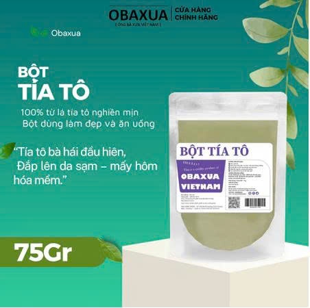 Bột đắp mặt nạ thiên nhiên Obaxua 75/250/500g các loại