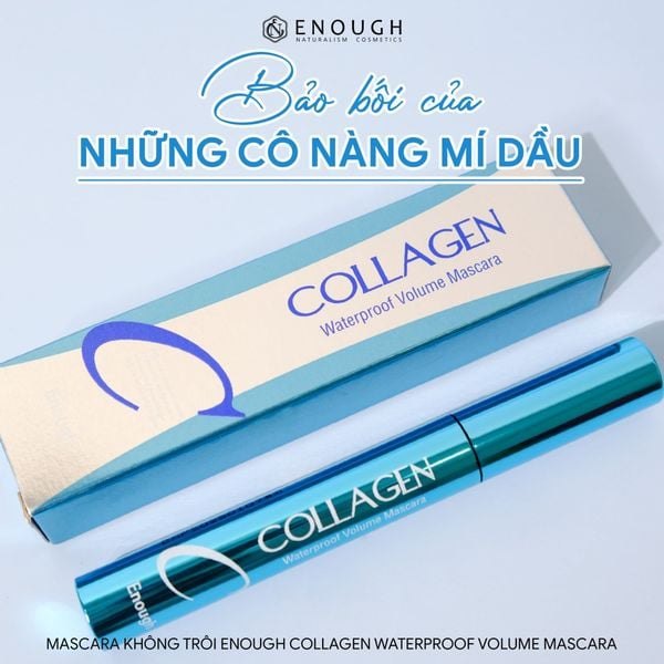 Mascara Enough Collagen Waterproof Volume