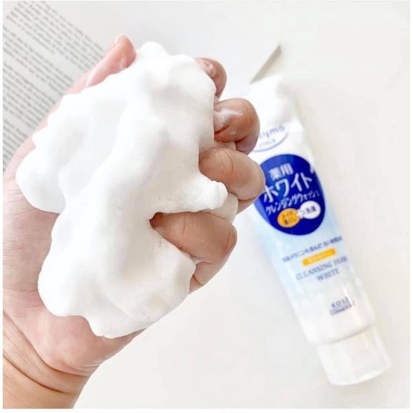 Sữa rửa mặt Kose Softymo Cleansing Foam 60g #White