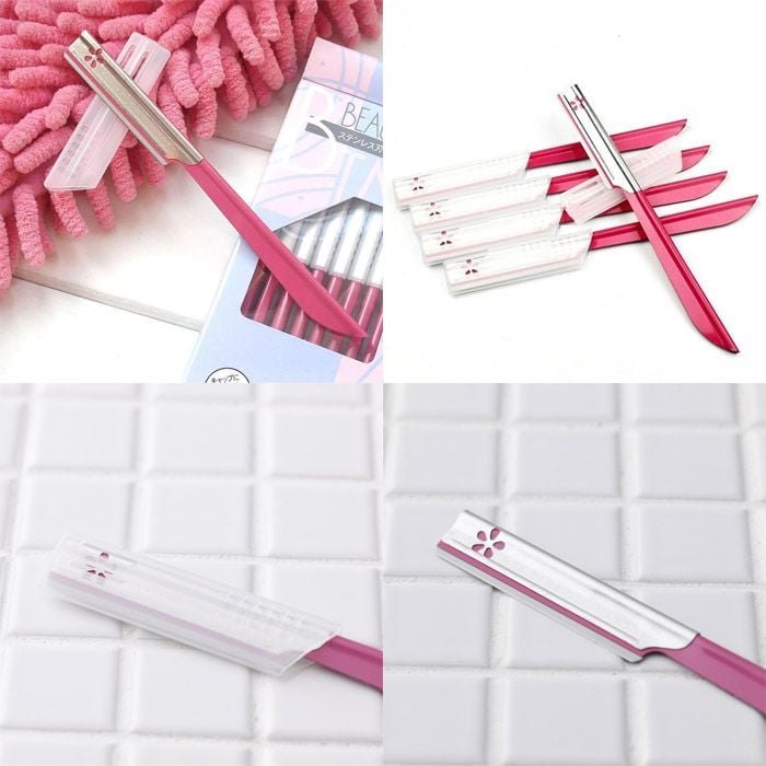 Set 5 dao cạo lông mày Kai Razor Beauty M BTM-5F1
