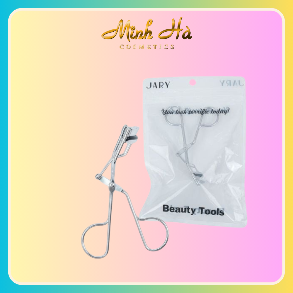 Bấm mi JARY Eyelash Curler Silver Bạc Unbox