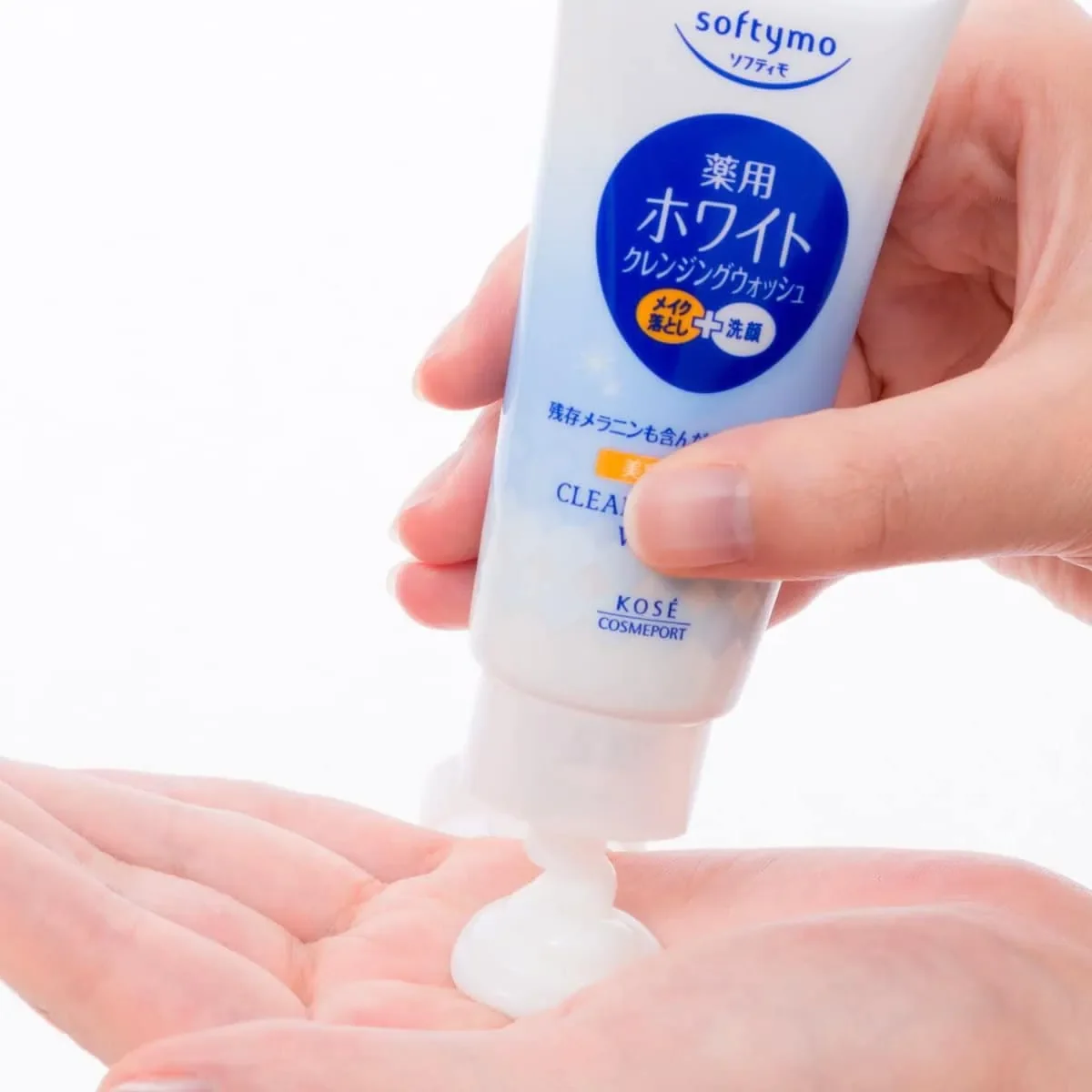Sữa rửa mặt Kose Softymo Cleansing Foam 60g #White